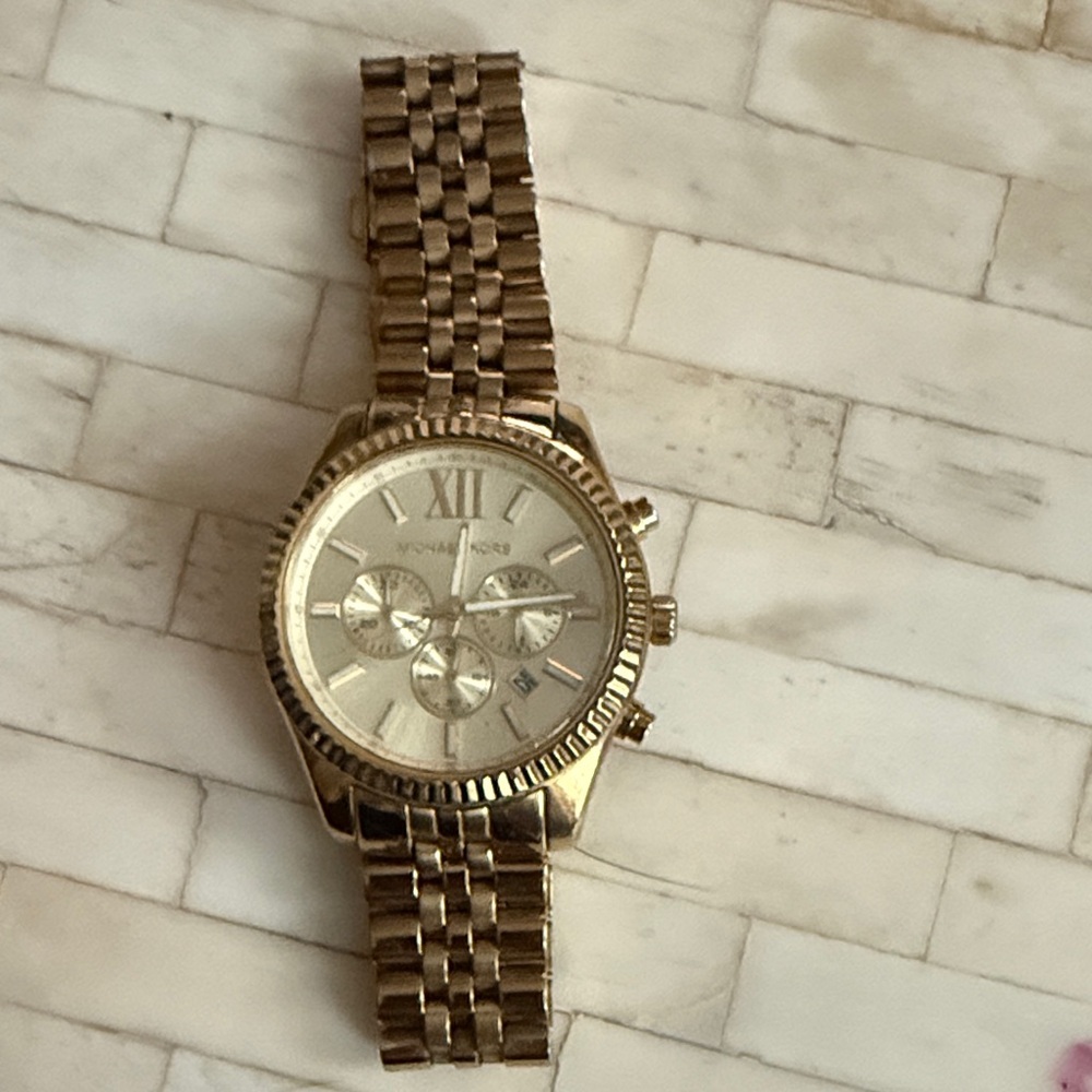 Michael Kors Gold  Lexington Watch
